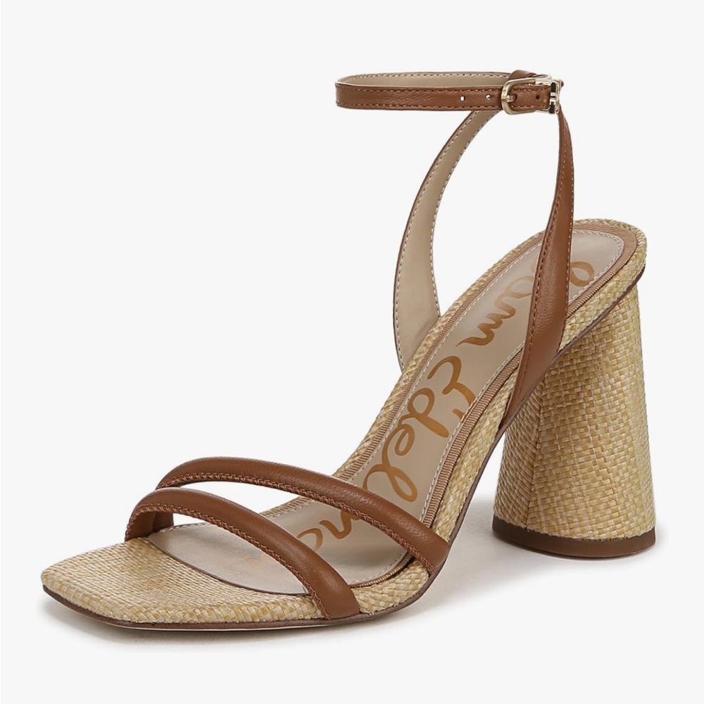 Sam Edelman Women's Kia Sandals - Saddle/Raffia